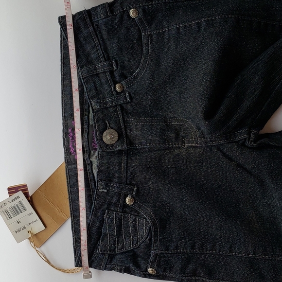 Rubee Jeans Moto Style Straight Leg - Picture 9 of 9